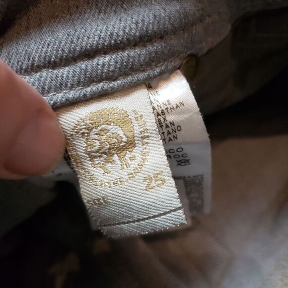 Diesel Industry -  Matic Jeans - Size 25 stretch metallic silver designs - Picture 12 of 16